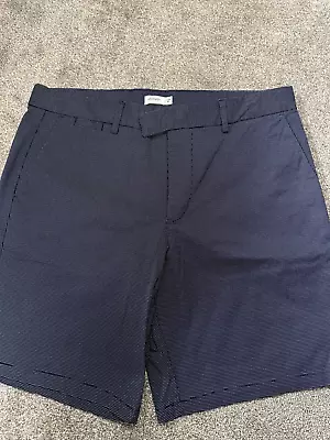 Men's Navy/white Shorts -  Menswear 34w • £5.50