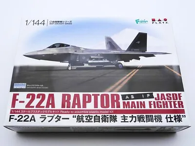 1/144 PLATZ PF-46 F-22A RAPTOR JASDF MAIN FIGHTER 2 Kits And Decal In A Box + • $16