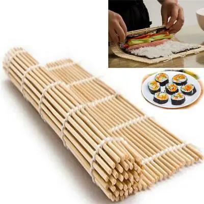 Top Quality Japanese Bamboo Sushi Mat Rolling Maker Maki Roll Rice-UK Seller • £15.95