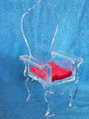 2022 Barbie Doll Convention GAW A Knight To Remember Acrylic Throne Chair • $137.03