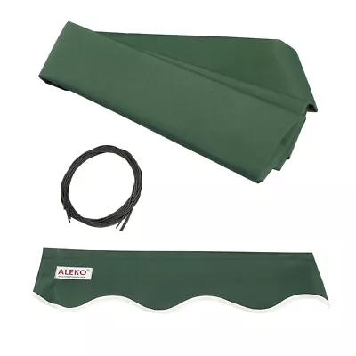 ALEKO Fabric Replacement For 6.5x5 Ft Retractable Awning Green Color • $23