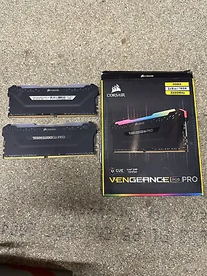 £26 • Buy Corsair Vengeance RGB PRO 16GB (2x8GB) 3600MHz DDR4 RAM (Black) Voltage: 1.35v
