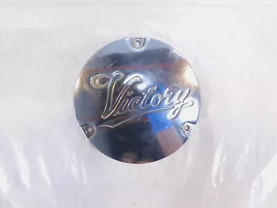 Victory Sport Deluxe Standard V92 Cruiser Chrome Left Engine Clutch Derby Cover • $24.99