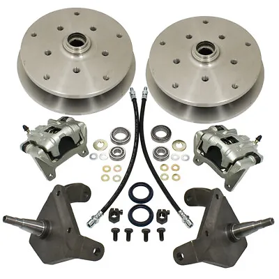 Empi 22-2925 Vw Bug Drop Spindle Front Disc Brakes 1949-65 5 Lug Vw & Porsche • $599.95