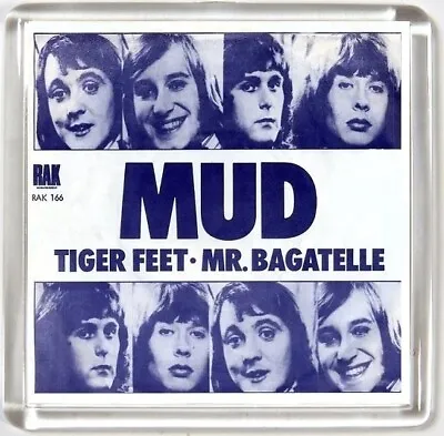 Mud Tiger Feet Single Cover Fridge Magnet • £2.19