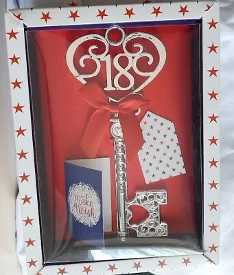 18th  Birthday Gift Present  Keepsake Key   - A Ideal  Gift For Him • £9.99