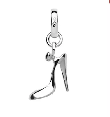 LONDON Sterling Silver High Hell Shopping Day Shoe Charm RRP45 NEW • £50