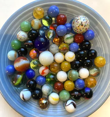 Vintage Marbles Estate Find Vintage Lot Of 60 • $14.95