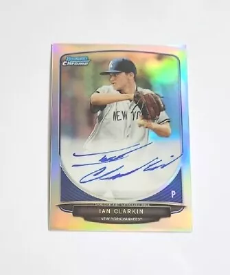 2013 Bowman Chrome Refractor Auto #BCA-IC Ian Clarkin RC (CUBS) !! • $2.99