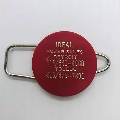 Vtg Ideal Motor Sales Pull Apart Dealer Advertising Keychain Detroit Toledo • $12.99