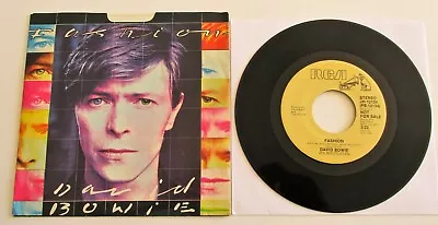 David Bowie - Fashion USA RCA 1980 Mono/Stereo Promotional 7  Single • £24.99