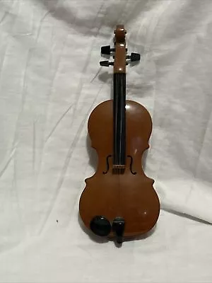 Vintage Miniature Replica Wood Violin Musical Instrument Doll Sized Folk Decor • $19.74