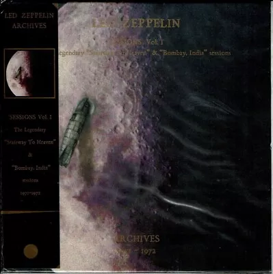 Led Zeppelin Archives 1971-1972 Sessions Stairway  Mini-LP OBI Mini-poster • $33.99