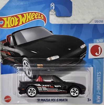 Hot Wheels F Case 2024 '91 Mazda Mx-5 Miata Free Boxed Shipping  • £7.99