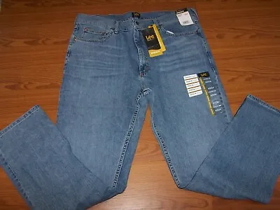 Size 40x34 Mens Regular Fit Straight Lee Premium Select Jeans (Phantom) • $29.99