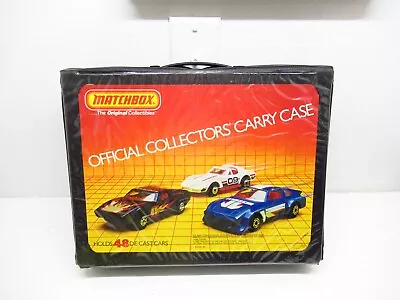 Matchbox Superfast 1983 48 Car Collector's Carry Case Black • $21.21