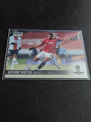 2020/21 Topps Stadium Club Chrome UEFA - Anthony Martial Man Utd Card #38 Mint. • £3