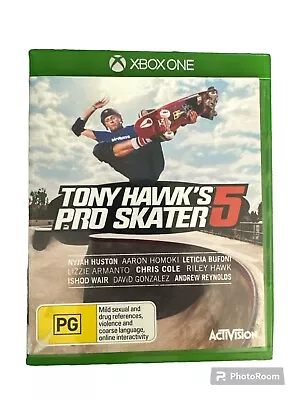 Tony Hawks Pro Skater 5 Microsoft Xbox One Mint Condition Fast Tracked Postage • $18.50