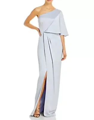 Aidan Mattox Draped One Shoulder Gown MSRP $350 Size 8 # 10A 1927 NEW • $56.74