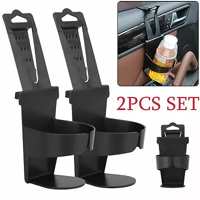 2x Vehicle Car Truck Cup Holder Case Drink Bottle Door Mount Standing Universal • $8.45