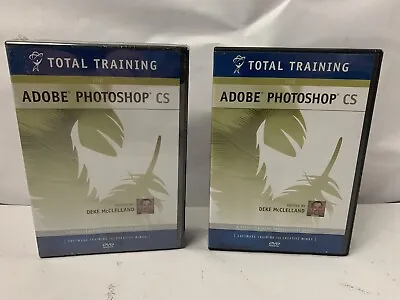 $30 • Buy BRAND NEW Total Training For Adobe Photoshop CS Part 1 + 2 Deke McClelland 