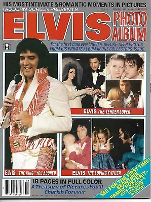  Elvis Photo Album ........... 18 Pages In Full Color ............. 1980  • $9.99