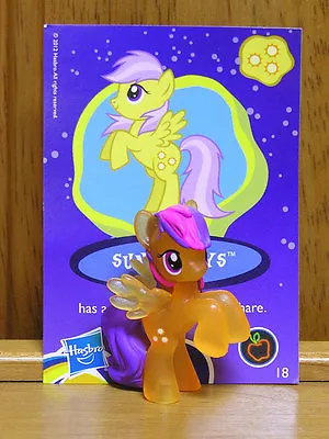 My Little Pony Sunny Rays W/ Card Neon Bright Apple Collection New Blind Bag • $4.99