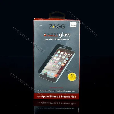 ZAGG InvisibleShield Glass HD Screen Protector For IPhone 6 Plus IPhone 6s Plus • $8.99