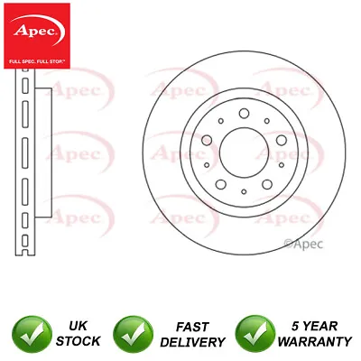 Brake Disc Front Apec Fits Volvo V70 850 C70 S70 960 V90 S90 91407593 • $52.32