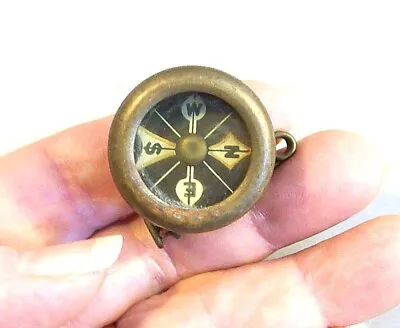 Vintage Marbles Pin-On Compass • $49.99