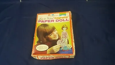 RARE Vintage 1975 Avalon Linda The Ballerina Magnetic Paper Doll 801-1 Good • $10.39