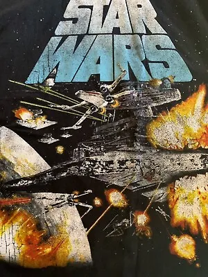 $12 • Buy Star Wars Empire Strikes Back Fifth Sun Tshirt Sz L Graphic Tee