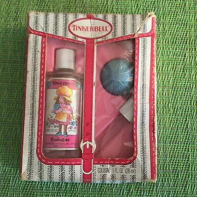 Vintage Tinkerbell By Tom Fields Cologne Spray Jr. And Atomizer In Original Box • $29