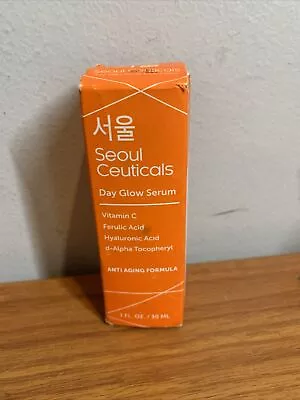 Seoul Ceuticals Day Glow Vitamin C Ferulic Acid Serum 1 Fl Oz Imperfect Box • $16.14