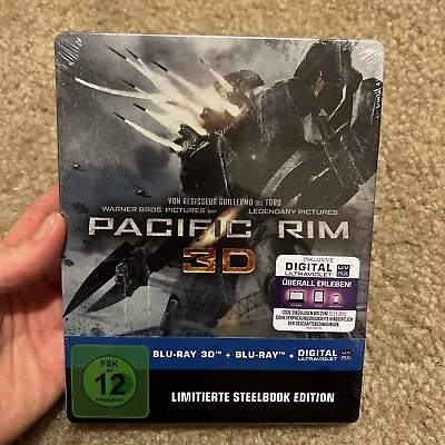 Pacific Rim SteelBook Blu-ray 3D + Digital Limited Edition German Version • $59