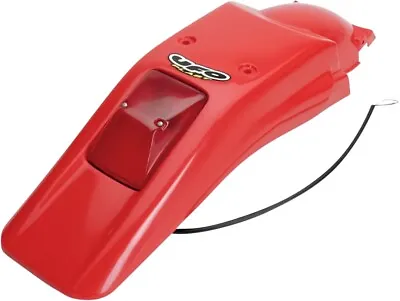 $58.99 • Buy UFO Enduro Rear Fender With Light XR Red HO03611069 XR250R/XR400R 96-09