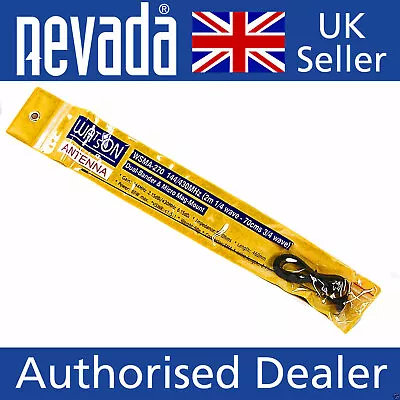 £21.95 • Buy Watson WSMA-270   2m/70cm Antenna On A Micro Mag-mount SMA 460mm Long