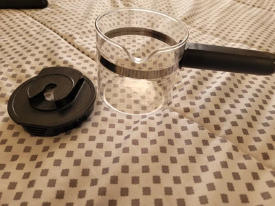 $18 • Buy Krups Espresso Carafe W/ Lid Replacement Parts Glass  963 867 871 872 972 985