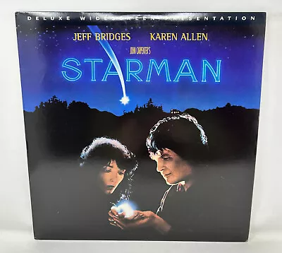 Starman Laserdisc Widescreen 76876 LD WS John Carpenter Jeff Bridges Karen Allen • $9.99