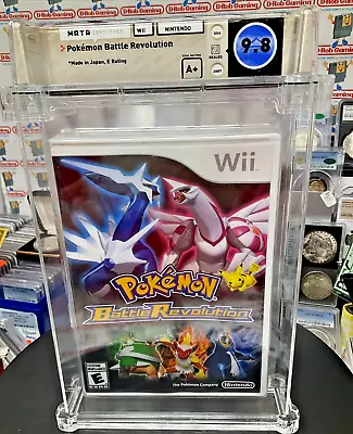 Pokemon Battle Revolution Wii U New Sealed VGA WATA CGC Nintendo NES SNES GBA • $375