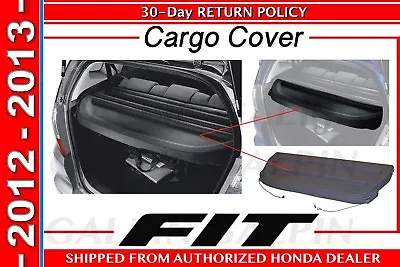 Genuine OEM Honda Fit Black Cargo Cover 2012 - 2013 (08U35-TK6-111) • $187.32