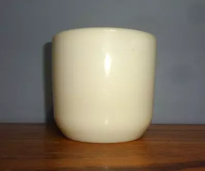 Vintage Corning WWII Navy Watchman Milk Glass Mug Hand Warmer USA No Handle • $32.99