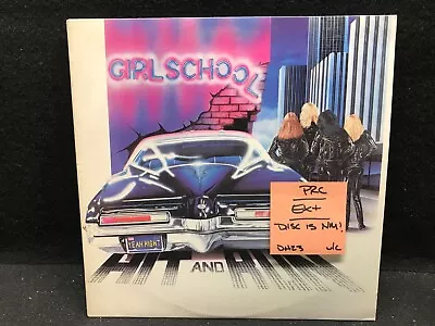 (dh23) Girlschool / Vintage Lp / Hit & Run / 1981 Stiff Use 18 / Prc Press / Nm! • $23.99