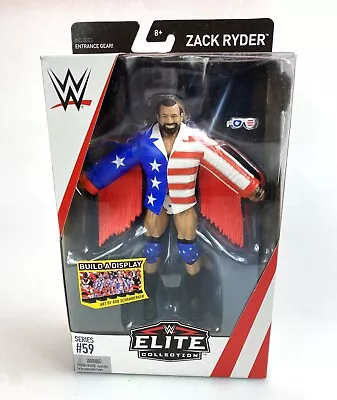 Zack Ryder WWE Mattel Elite Series 59 Action Figure New Wrestling Matt Cardona • $89.98