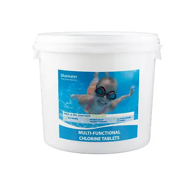 £34.95 • Buy Multifunctional Chlorine Tablets 5kg For Swimming Pools Large 200g Tablets
