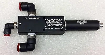 $185 • Buy Vaccon 627594 Vacuum Pump Assembly With Silencer Vp80-220m-rap St-6a New No Box