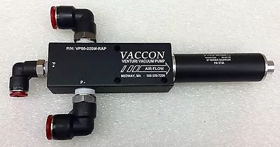 Vaccon 627594 Vacuum Pump Assembly With Silencer Vp80-220m-rap St-6a New No Box • $185