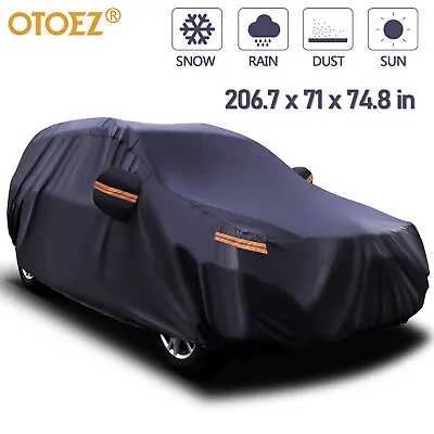Outdoor Heavy Duty Full Car Cover Waterproof Rain Snow UV Resistant Protect XXXL • $44.99