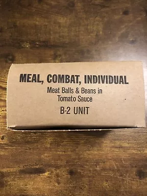 Vietnam War Era C-ration Meatballs And Beans In Tomato Sauce Complete Ration • $129.99
