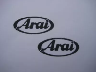 2X Arai  HELMET VINYL STICKERS • £1.94